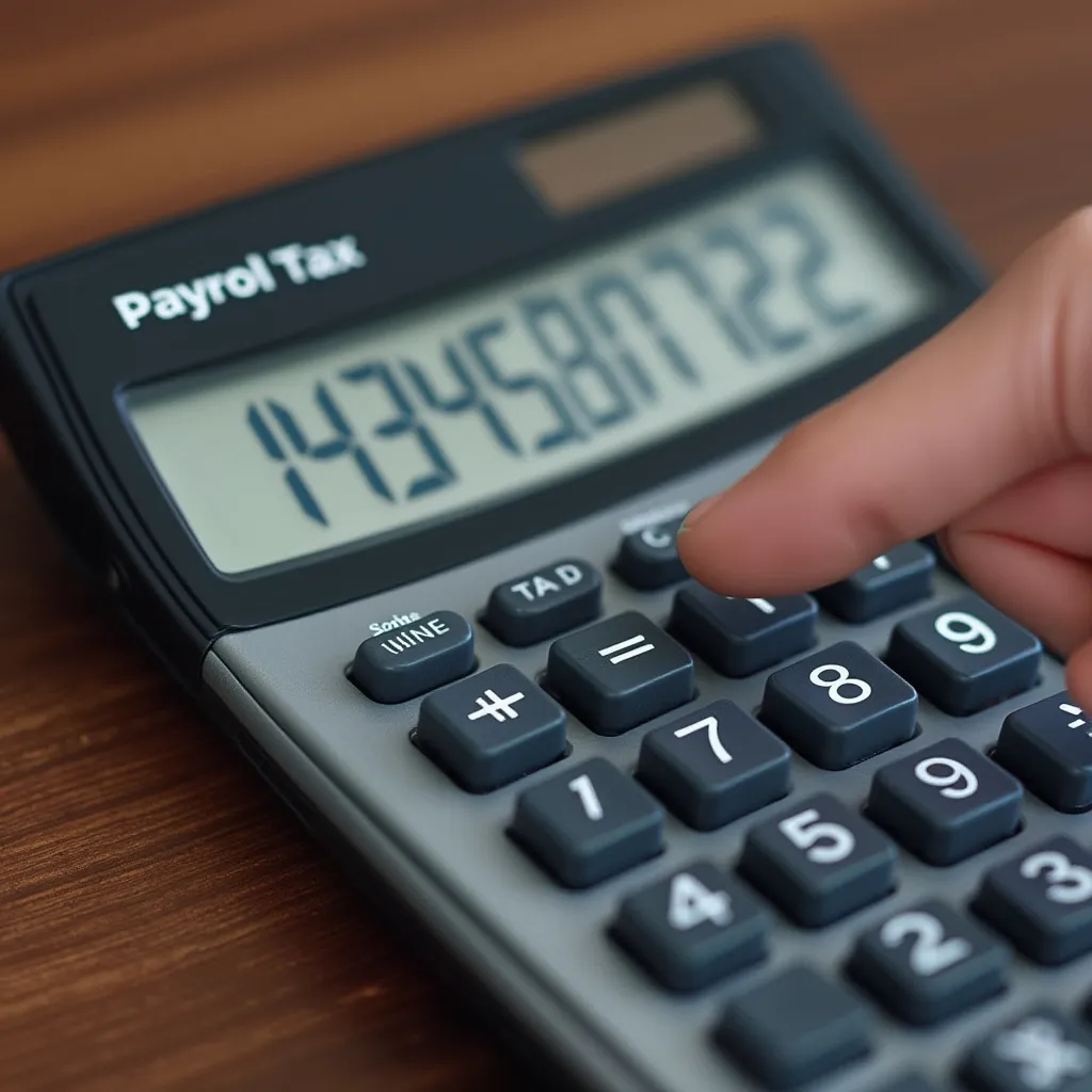 Icône d'une calculatrice moderne